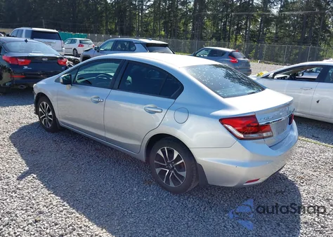 2015 Honda Civic Ex из США, поврежденный, VIN 19XFB2F80FE108289